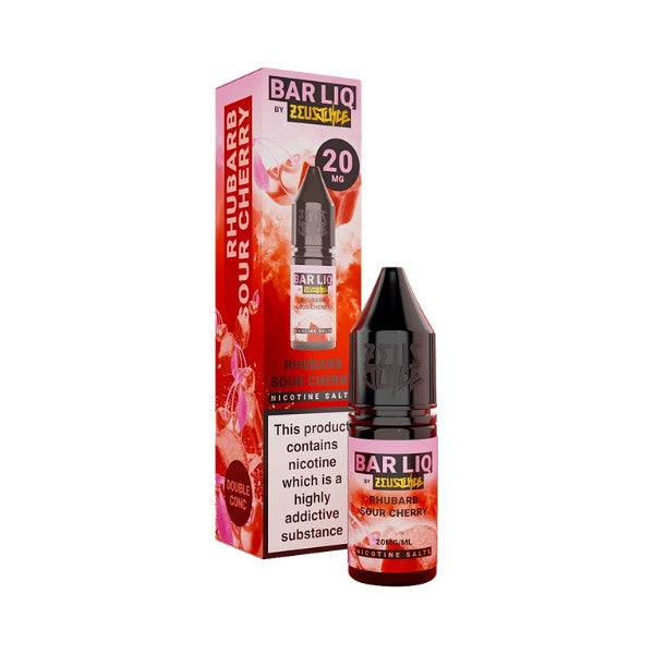 Zeus Juice Bar Liq - Nic Salt - Rhubarb Sour Cherry [10MG]