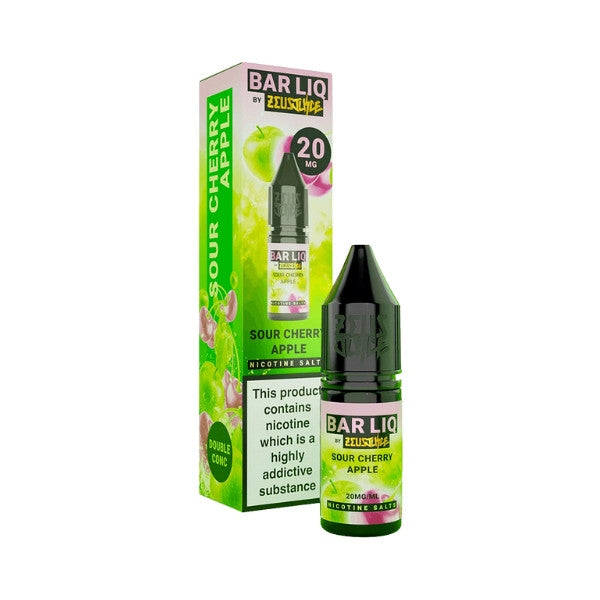 Zeus Juice Bar Liq - Nic Salt - Sour Cherry Apple [10MG]