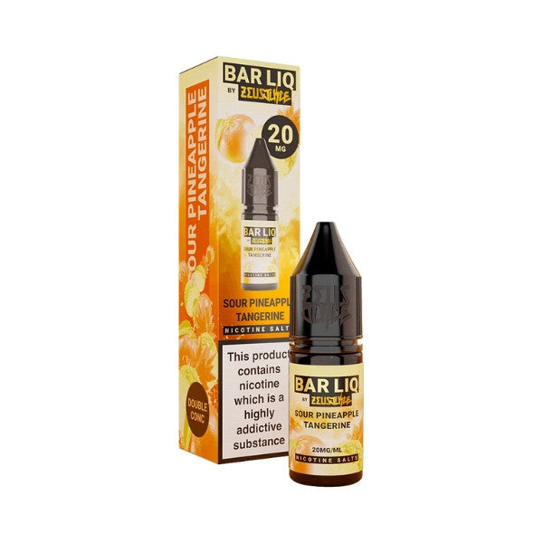 Zeus Juice Bar Liq - Nic Salt - Sour Pineapple Tangerine [10MG]