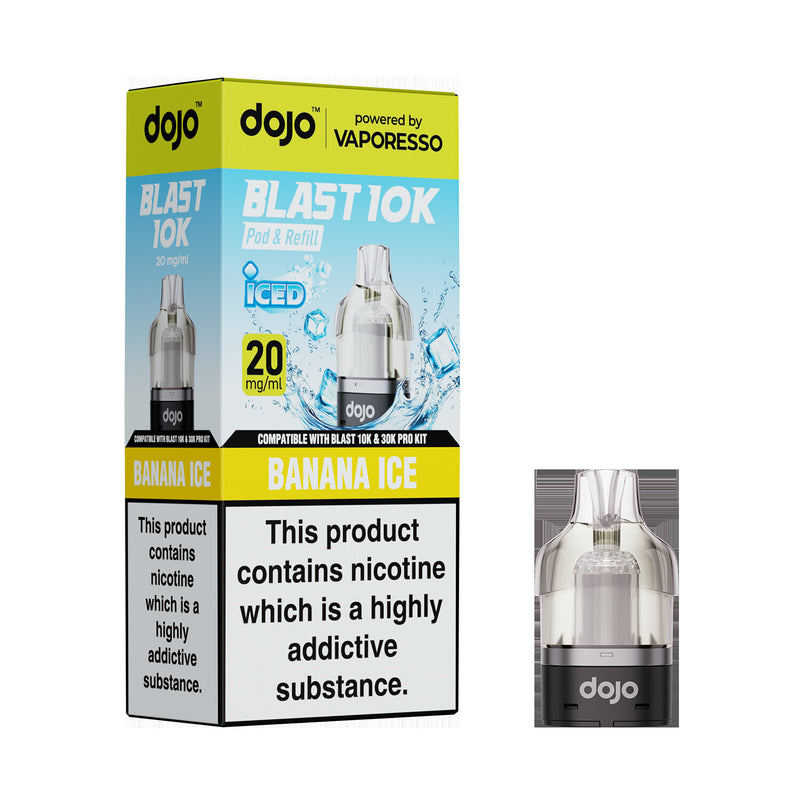 DOJO BLAST 10K/30K Prefilled Pod (Powered by Vaporesso) [Watermelon Ice 20mg]