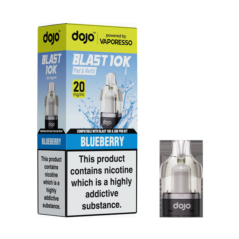 DOJO BLAST 10K/30K Prefilled Pod (Powered by Vaporesso) [Strawberry Ice 20mg]