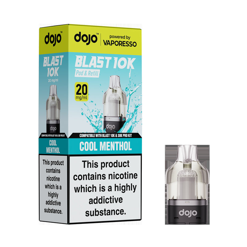 DOJO BLAST 10K/30K Prefilled Pod (Powered by Vaporesso) [Sour Berry 20mg]