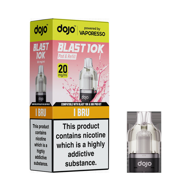 DOJO BLAST 10K/30K Prefilled Pod (Powered by Vaporesso) [Pineapple Ice 20mg]