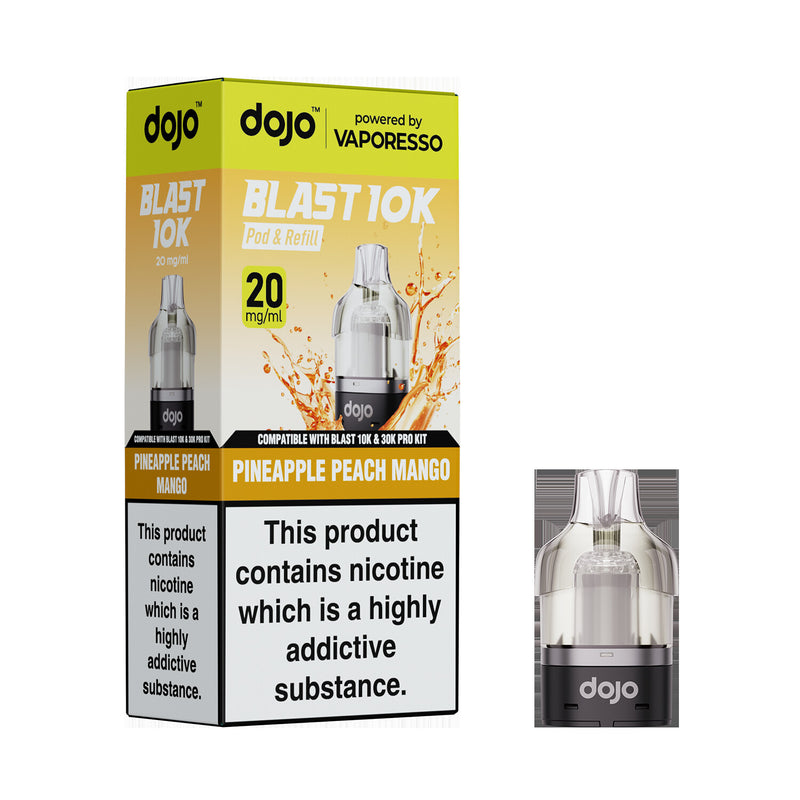DOJO BLAST 10K/30K Prefilled Pod (Powered by Vaporesso) [Huba 20mg]