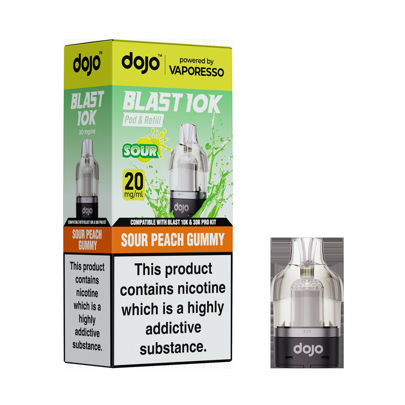 DOJO BLAST 10K/30K Prefilled Pod (Powered by Vaporesso) [Classic Tobacco 20mg]