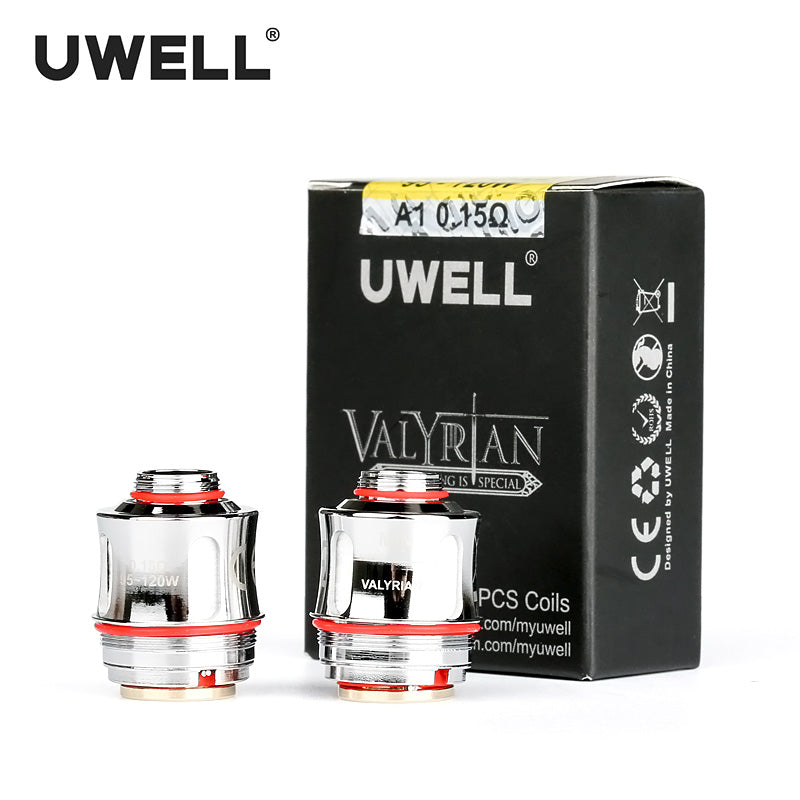 Uwell Valyrian 2 Coils - 2 Pack [Quad, 0.15ohm]