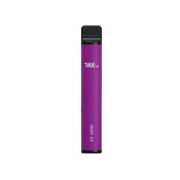 True Bar 0mg Disposable Vape Pod 600 Puffs Zero Nicotine
