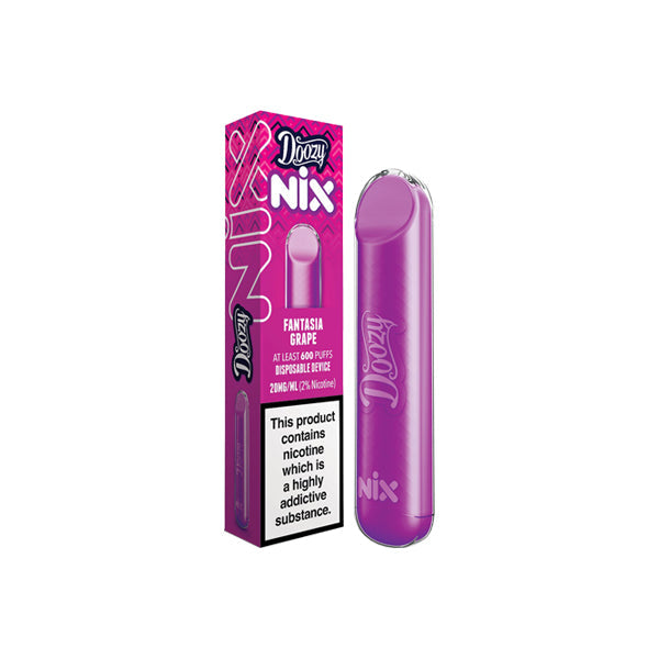 Doozy Nix 20mg Disposable Vape Device 600 Puffs