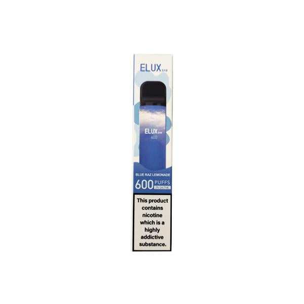 Elux Bar 20mg 600 Puffs Disposable Vape