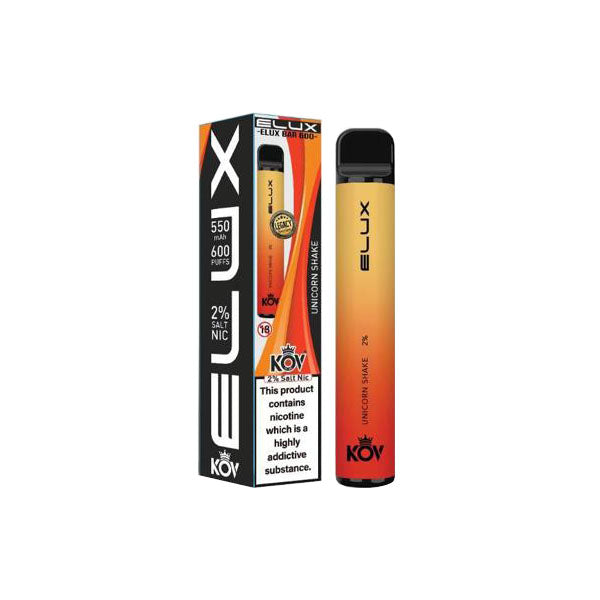 Elux KOV Bar Legacy Series 20mg Disposable Vape Device 600 Puffs