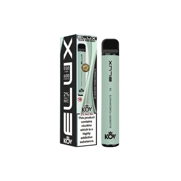 Elux KOV Bar Legacy Series 20mg Disposable Vape Device 600 Puffs
