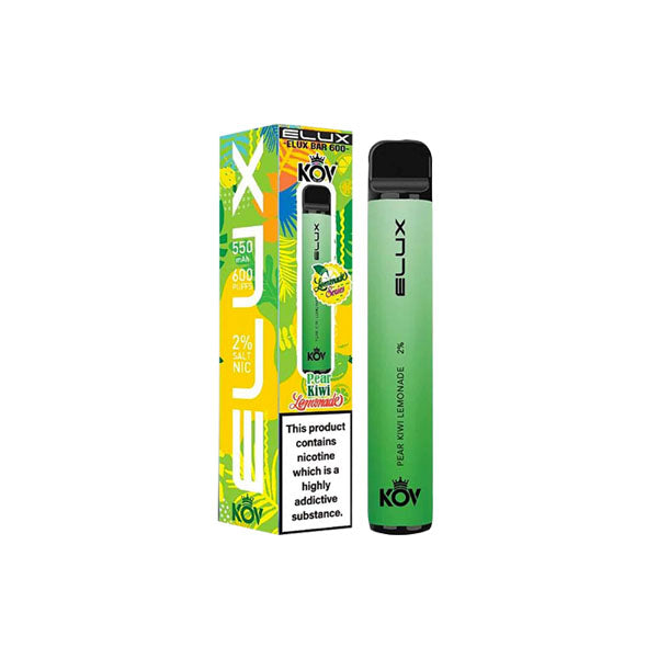 Elux KOV Bar Lemonade Series 20mg Disposable Vape Device 600 Puffs