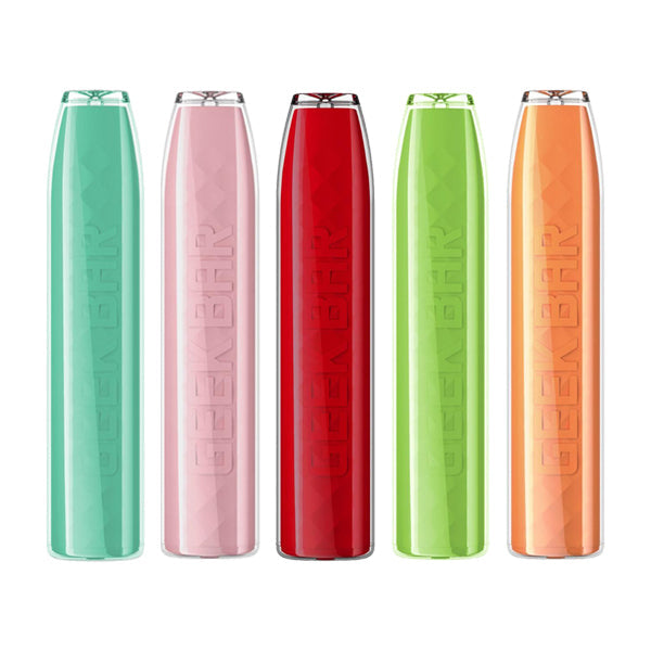 Geek Bar Shisha Range 20mg Disposable Vape Pen 575 Puffs