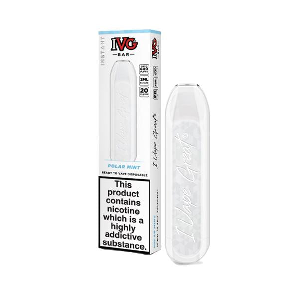 IVG Puff Bar 600 Puffs 20mg Disposable Vape