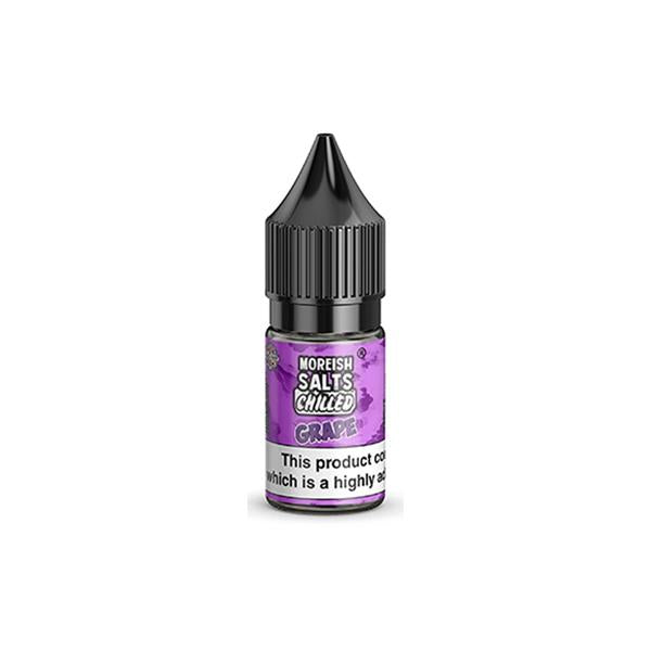 10MG Moreish Puff Salts Chilled 10ML Flavoured Nic Salts (50VG/50PG) CLEARANCE