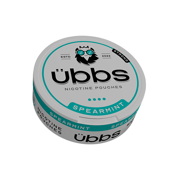 11mg Übbs Spearmint Strong Nicotine Pouches - 20 Pouches