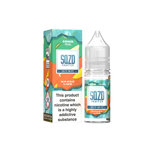 10mg Sqzd On Ice 10ml Nic Salts (50VG/50PG)