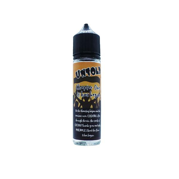 Untold E-liquid 50ml Shortfill E-liquid 0mg (70VG/30PG)