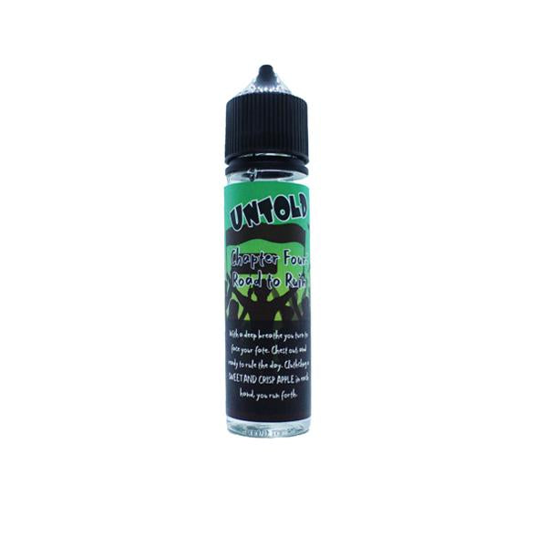 Untold E-liquid 50ml Shortfill E-liquid 0mg (70VG/30PG)