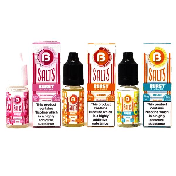 20mg Burst Nic Salts 10ml (50VG/50PG)