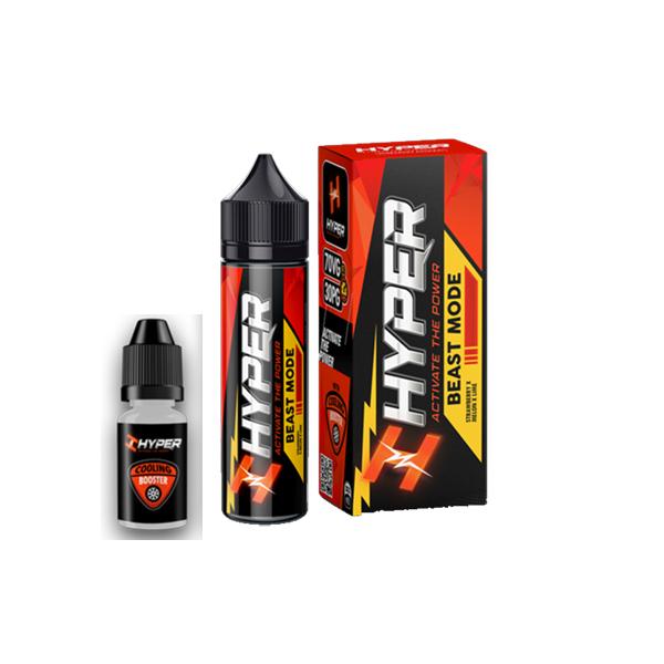 Hyper Flava 0mg 50ml Shortfill (70VG/30PG) with Cooling Booster